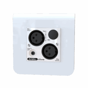 AuviTran AV-WALL-DT4i-LE Compact Dante Interfaces