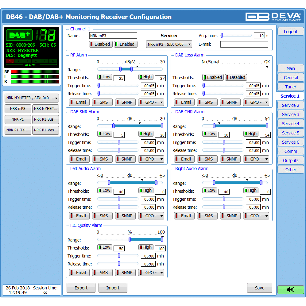DEVA Broadcast DB46 DAB/DAB+ Monitoring Receiver - Image 6