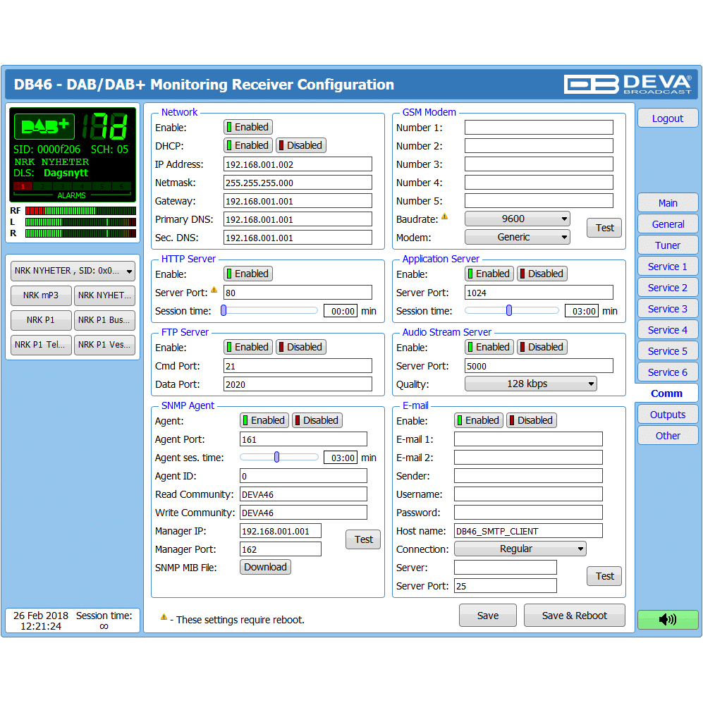 DEVA Broadcast DB46 DAB/DAB+ Monitoring Receiver - Image 4