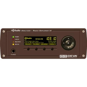 DEVA Broadcast RE3-HD Advanced Mobile Radio Analyzer