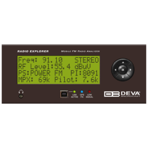 DEVA Broadcast RADIO-EXPL Mobile FM Radio Analyzer
