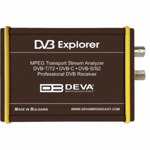 DEVA Broadcast DVB-EXPL Advanced Analyzer