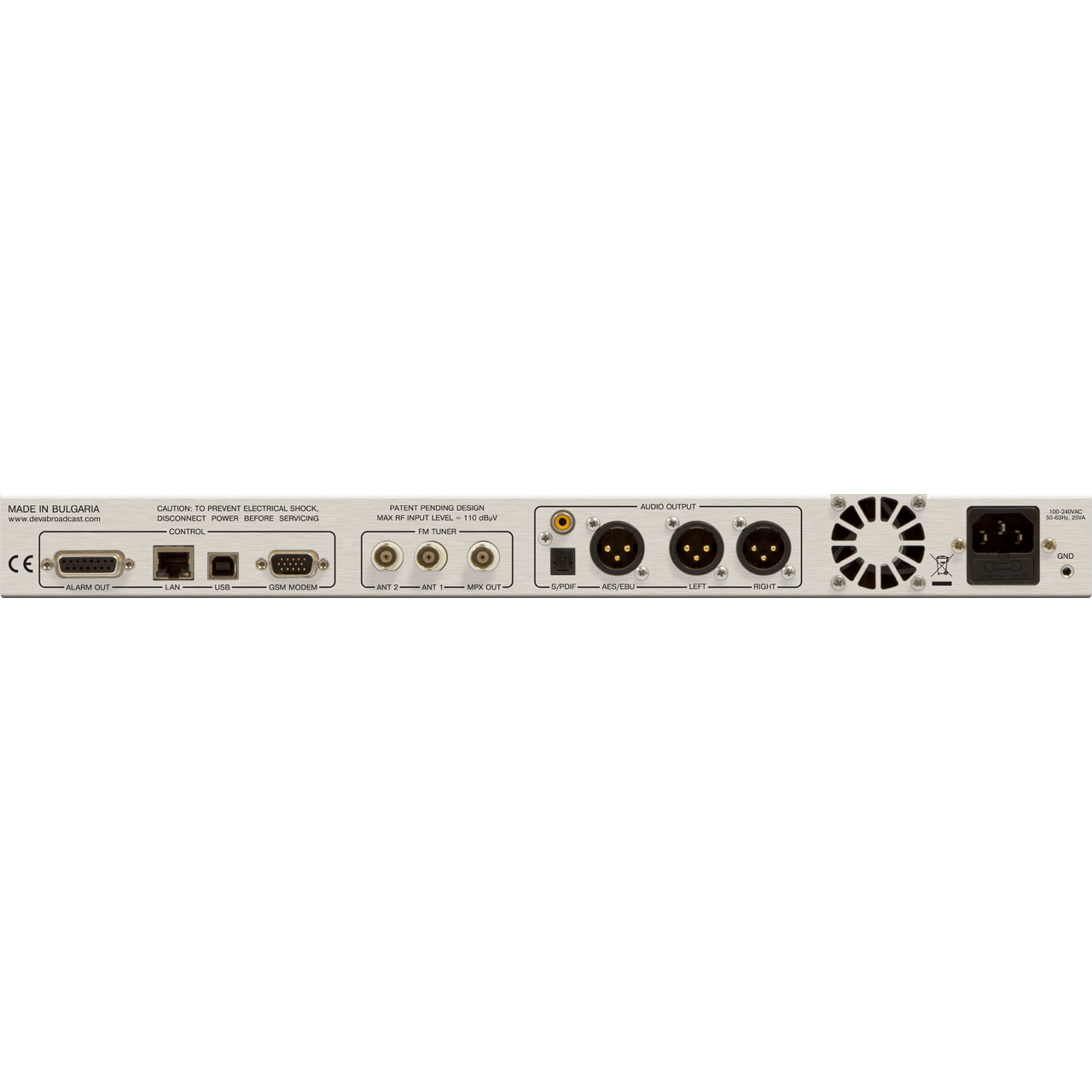 DEVA Broadcast DB7007 FM Radio Re-Broadcast Receive - Image 2