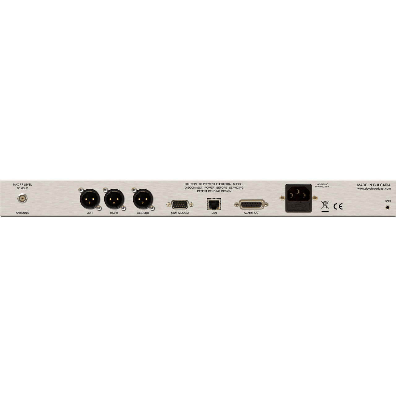 DEVA Broadcast DB7012 DAB/DAB+ Monitoring Receiver - Image 2