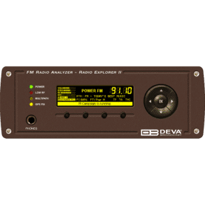 DEVA Broadcast RADIO-EXPL2 Mobile FM Radio Analyzer