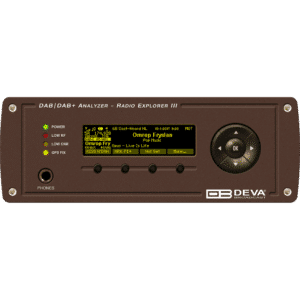DEVA Broadcast RADIO-EXPL3-DAB Advanced Analyzer