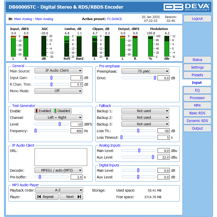 DEVA DB8009