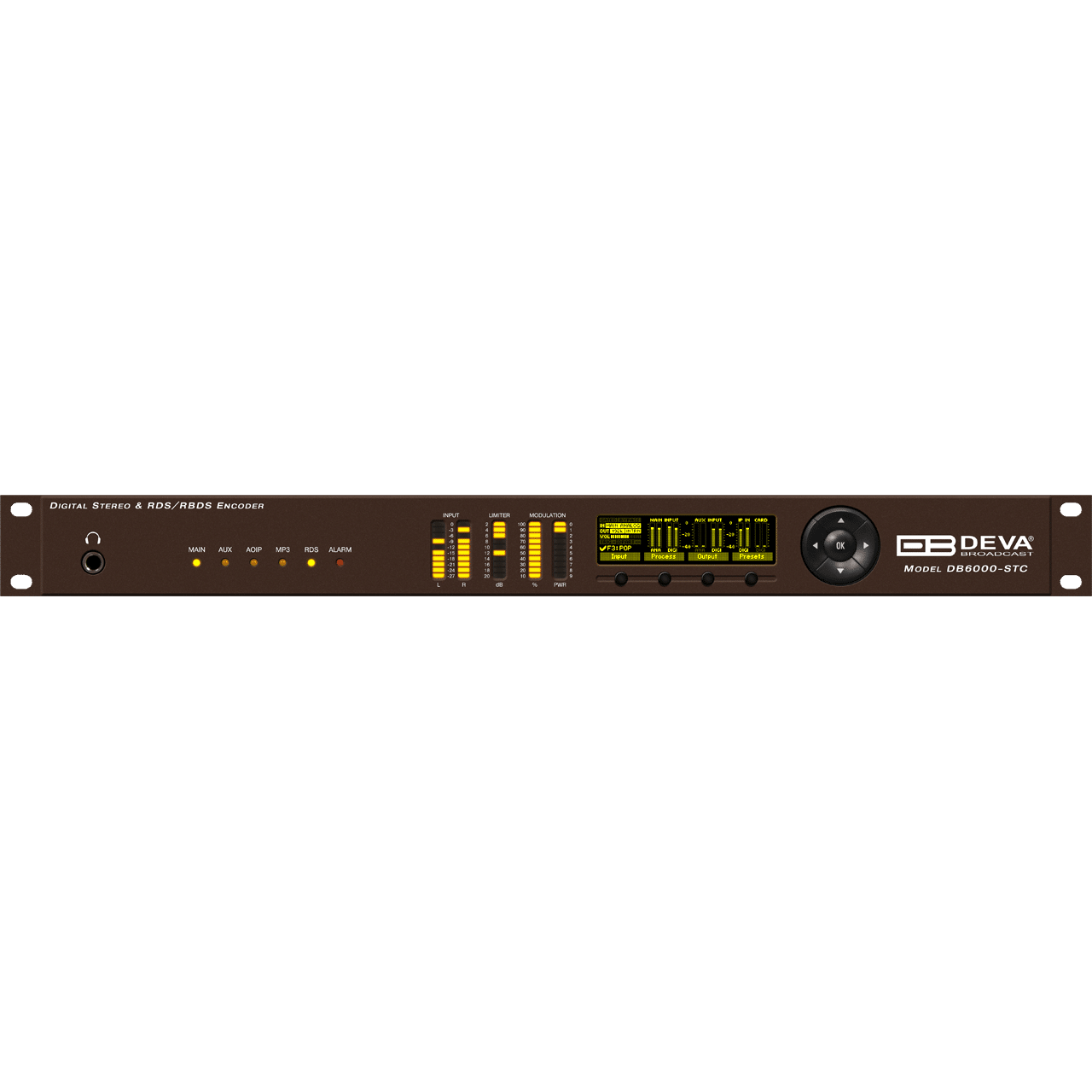 DEVA Broadcast DB6000-STC Stereo and RDS Generator - BS412 Compliant