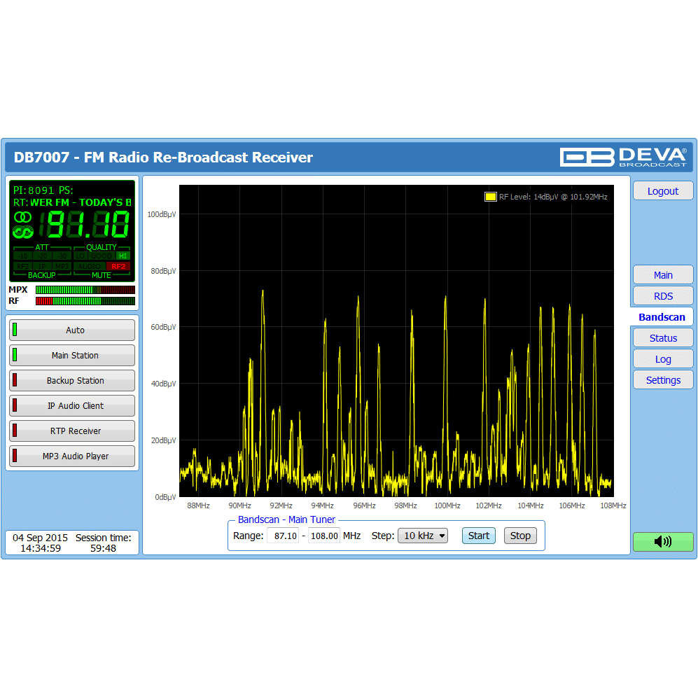 DEVA Broadcast DB7007 FM Radio Re-Broadcast Receive - Image 4