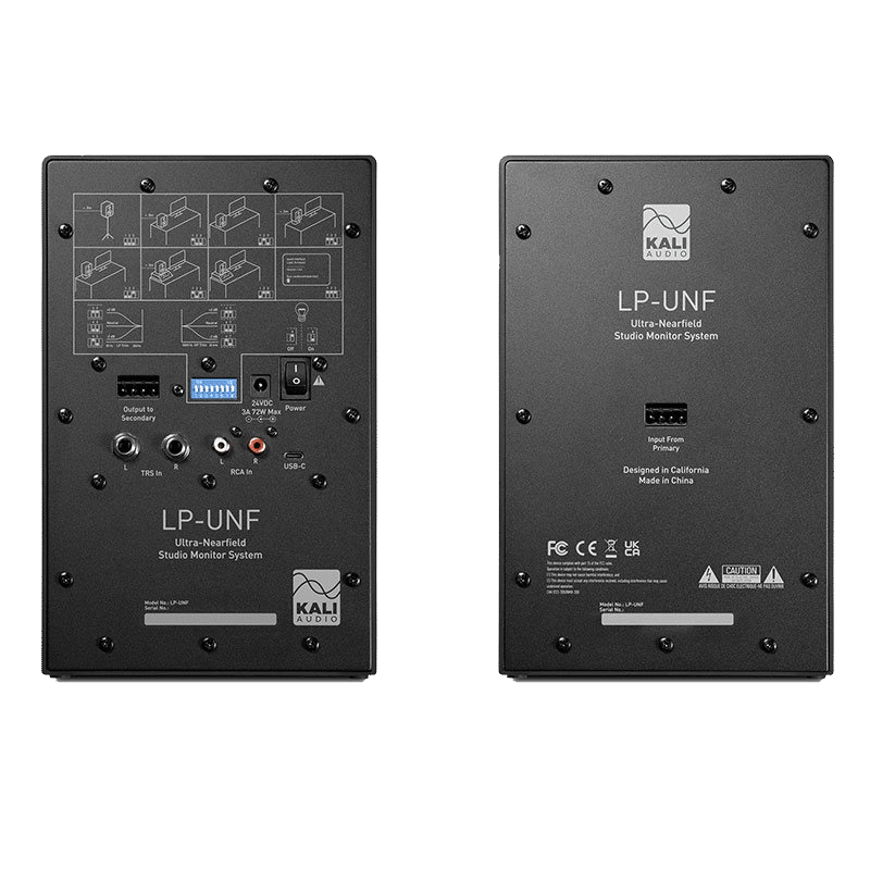Kali Audio LP-UNF Ultra-Nearfield Studio Monitor System - Image 4