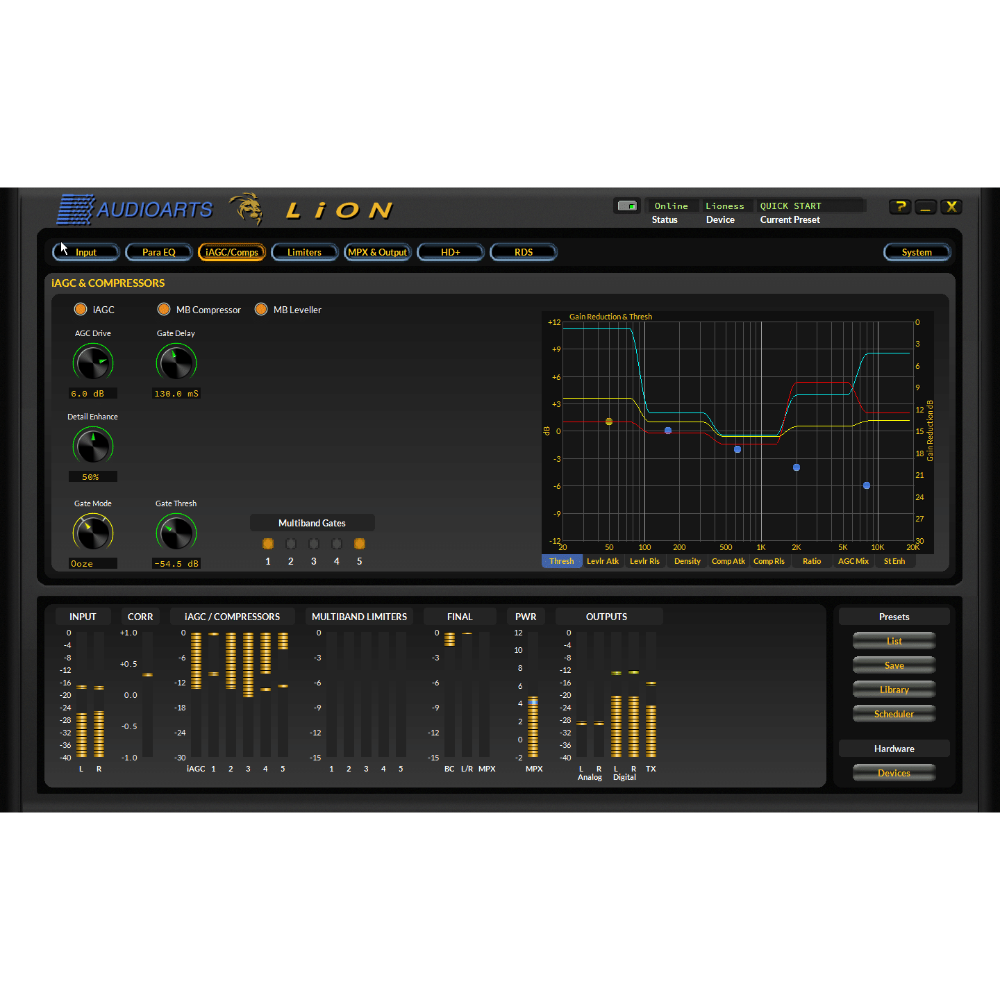Wheatstone LION Broadcast Multiband Processor w/WNIP - Image 6