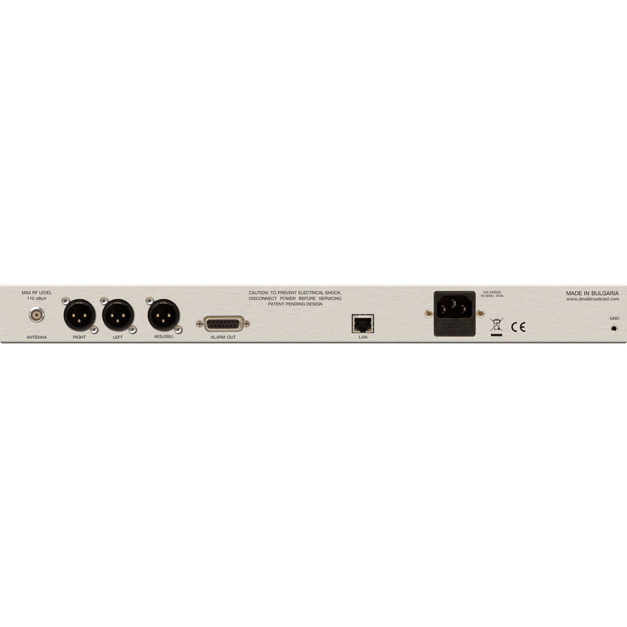 DEVA Broadcast DB3012 Advanced DAB/DAB & IP Monitoring Receiver - Image 2