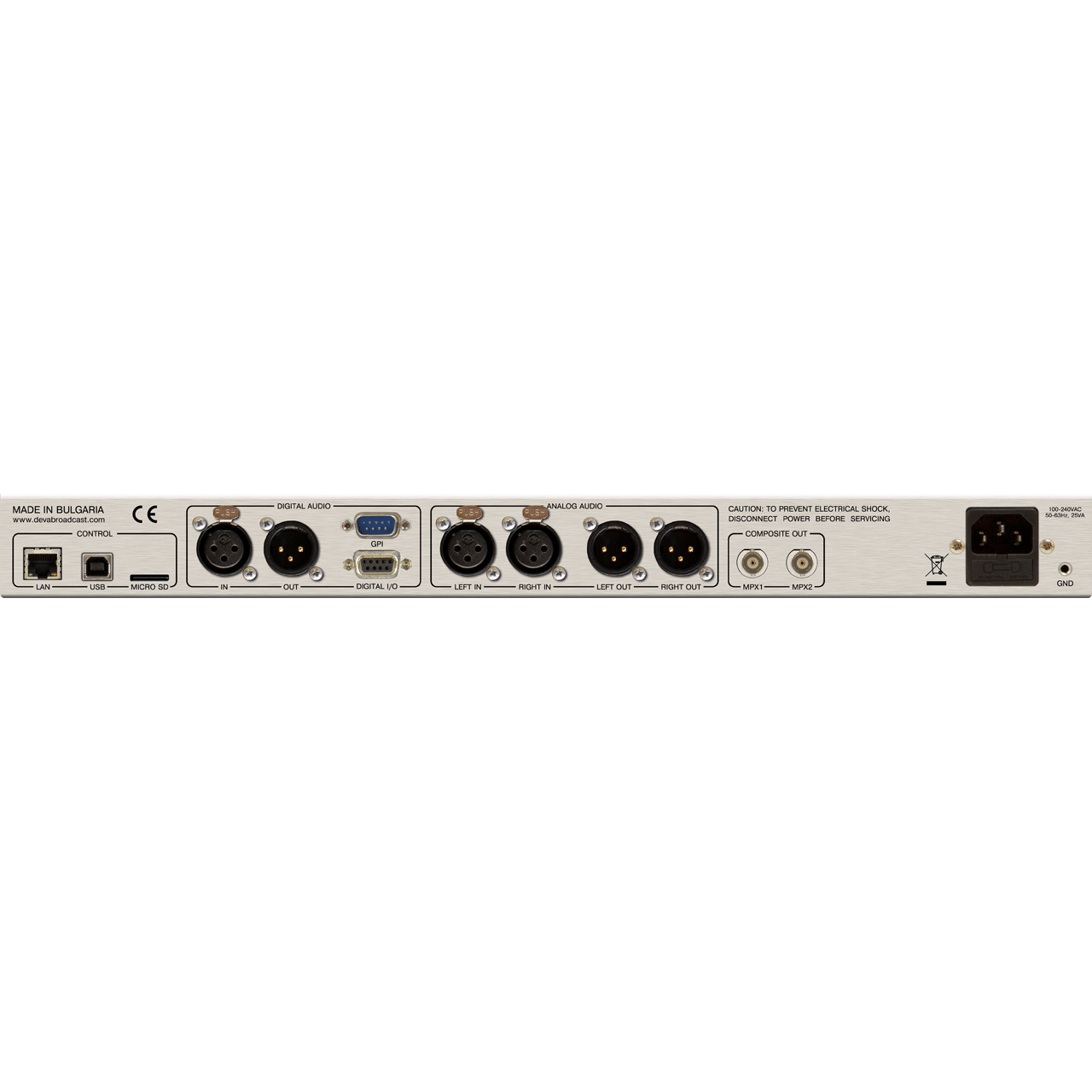 DEVA Broadcast DB64-FM Radio 4-Band Broadcast Audio Processor - Image 2