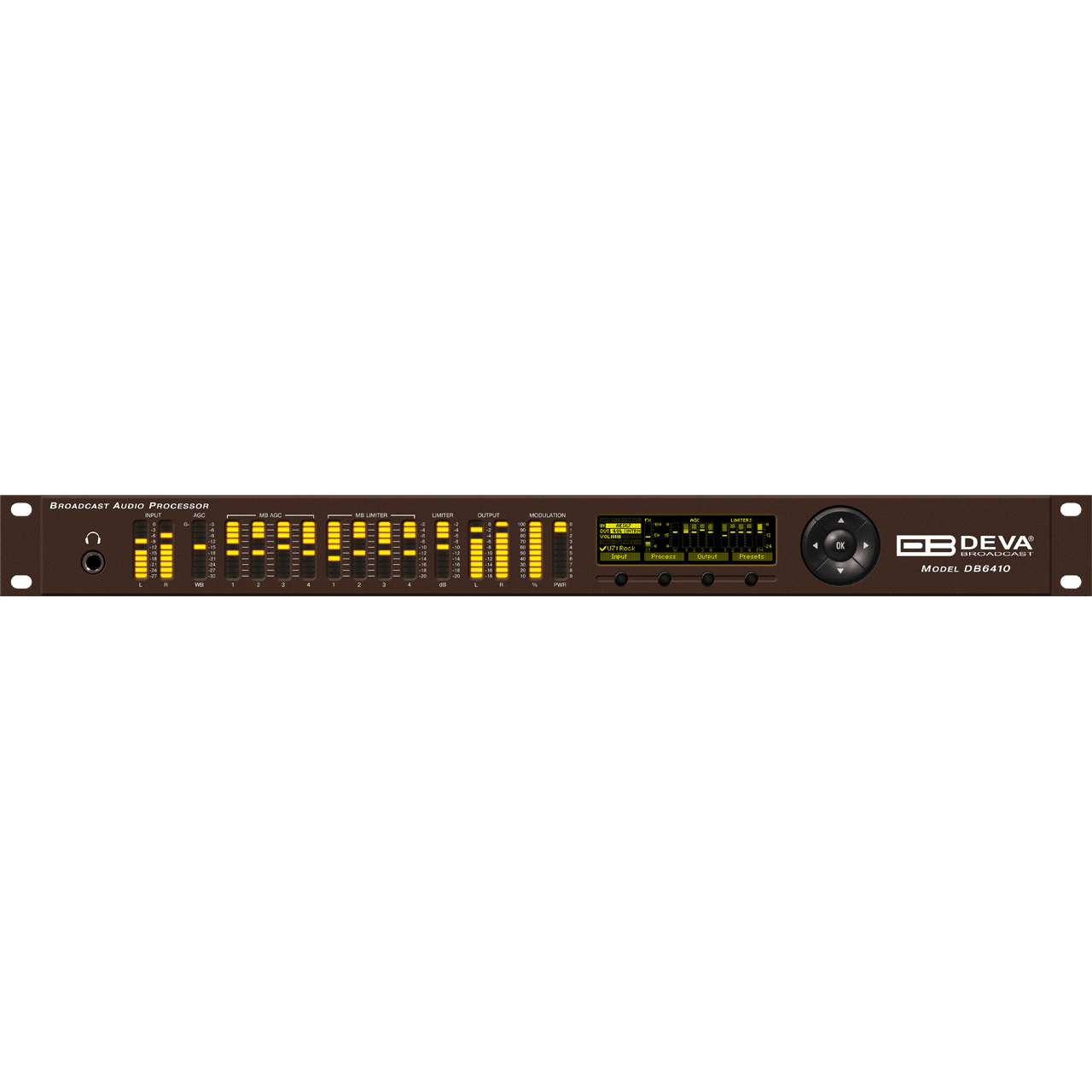 DEVA Broadcast DB6410 FM & Digital Radio, AES67 Compatible
