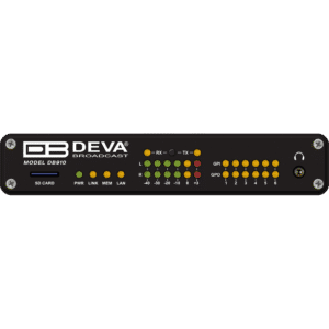 DEVA Broadcast DB910 Full Duplex Compact IP Audio Codec