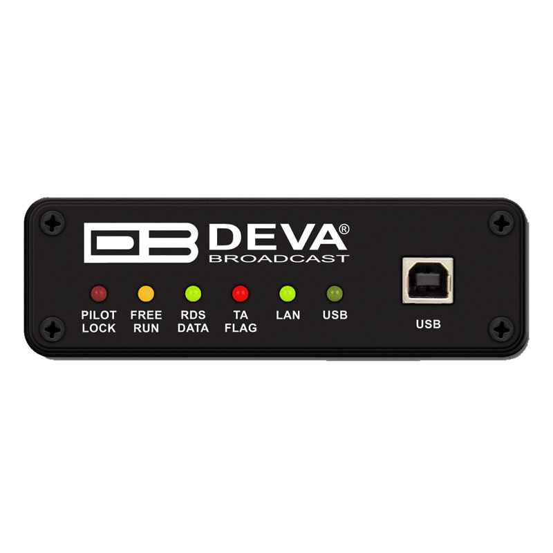 DEVA Broadcast RDS-MINI Encoder with LAN & USB