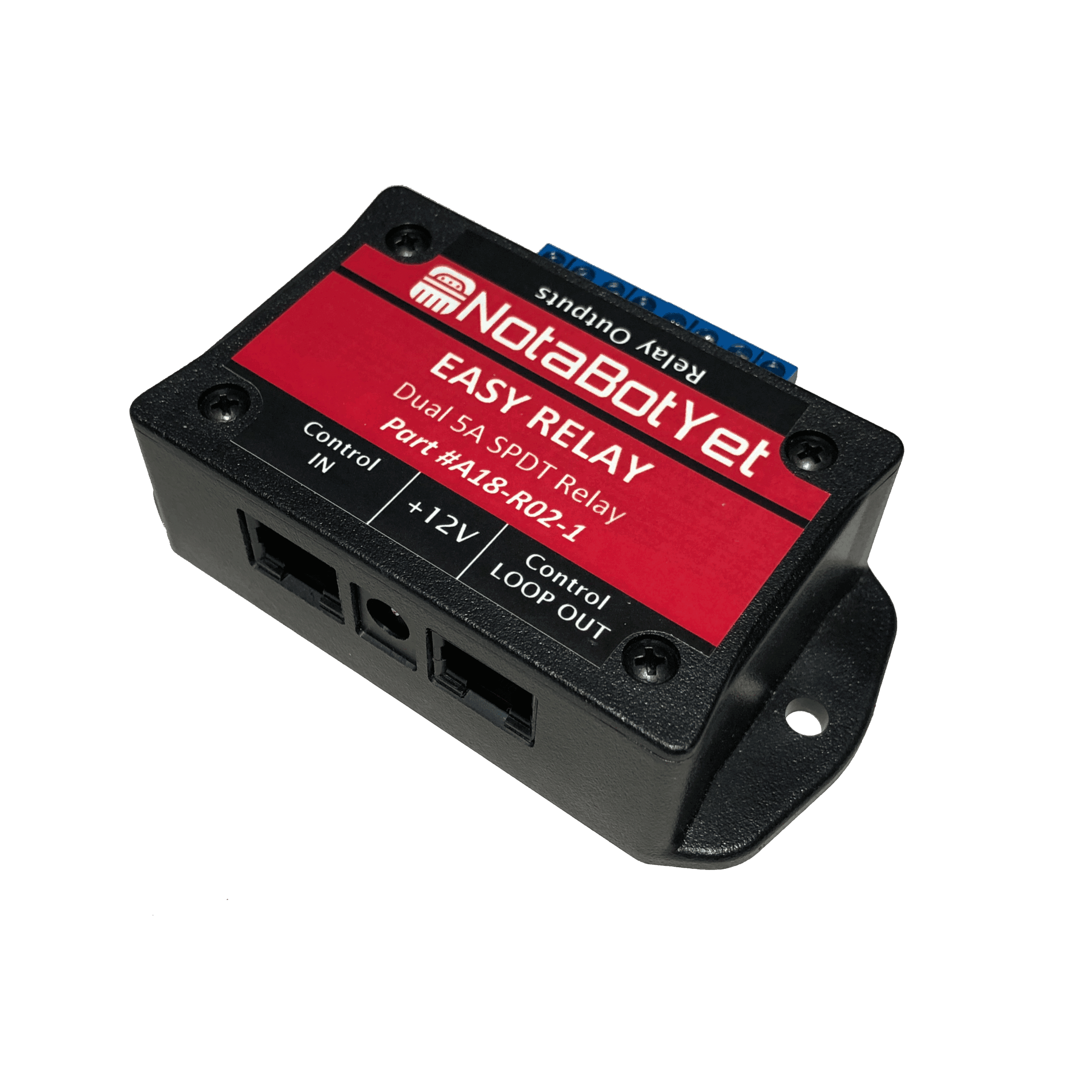 NotaBotYet Easy Relay - Dual 5A SPDT Relay